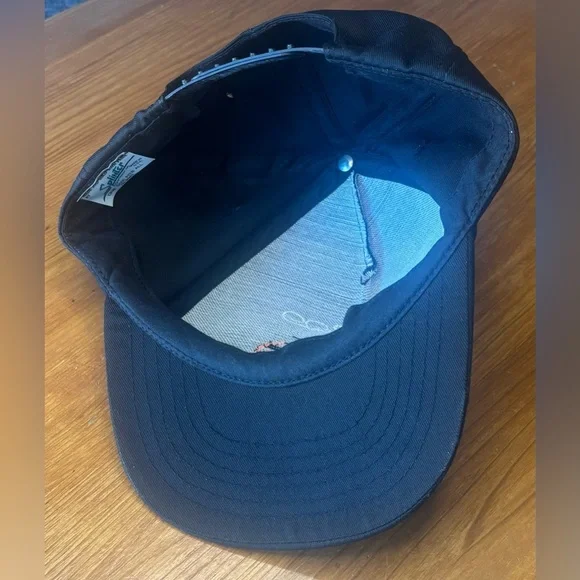 Vintage 90’s Ricky Rudd NASCAR Racing Embroidered Black SnapBack Hat OSFA EUC - Picture 6 of 7